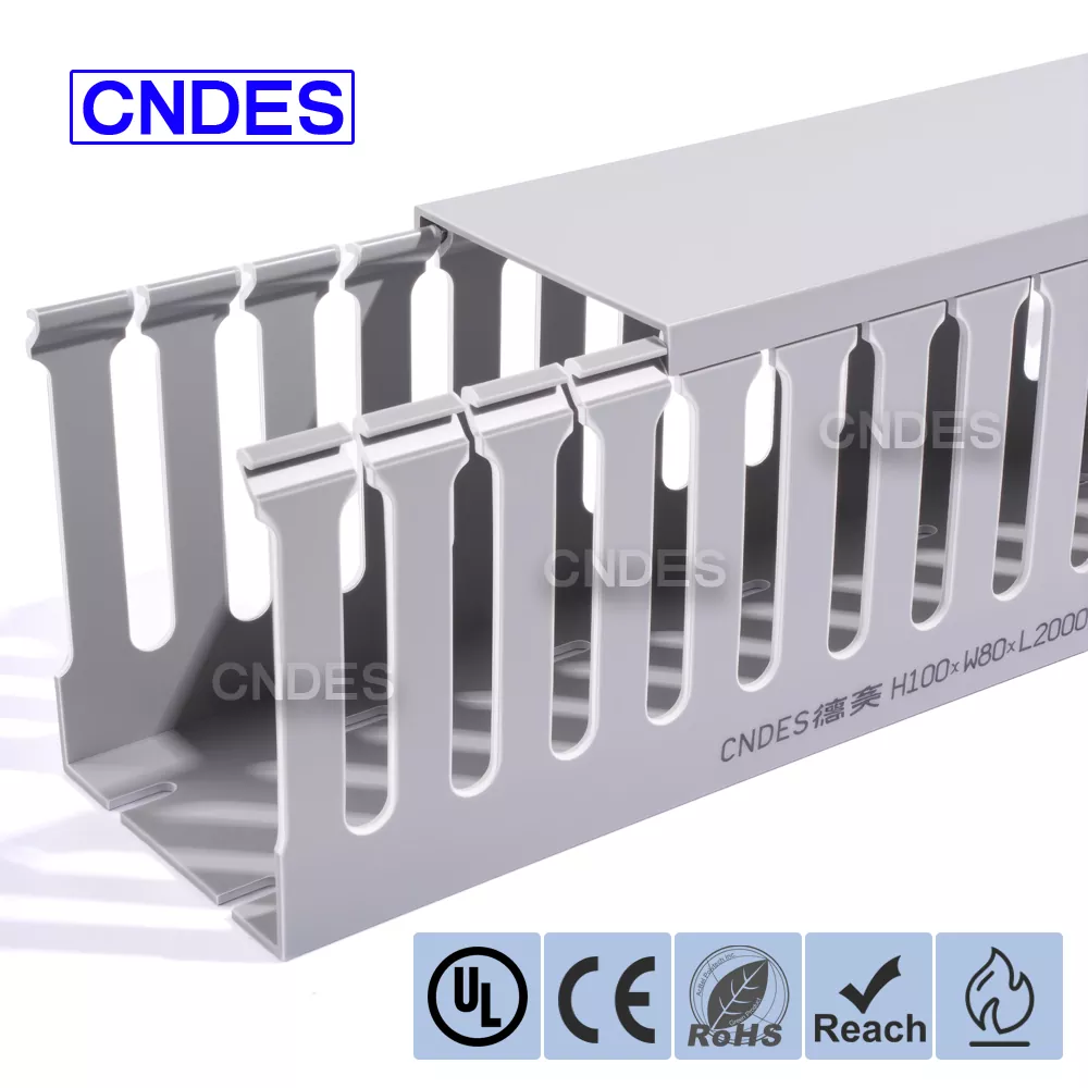 ท่อสายไฟ PVC แบบมีรูแบบยืดหยุ่น 100×80