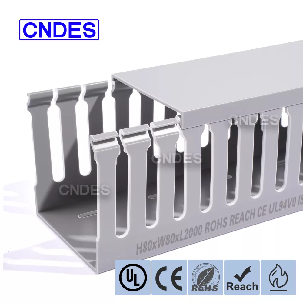 80×80 ท่อพีวีซีสวิตซ์บอร์ดแบบมีรู Slotted